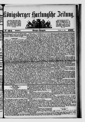 Königsberger Hartungsche Zeitung on Jun 12, 1877