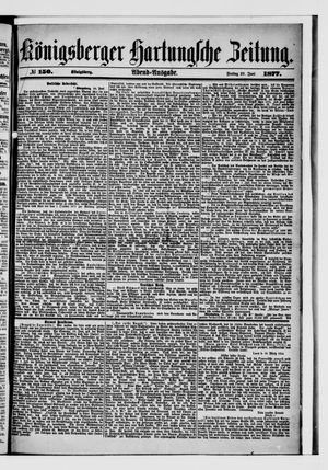 Königsberger Hartungsche Zeitung vom 29.06.1877