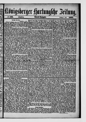 Königsberger Hartungsche Zeitung vom 03.07.1877