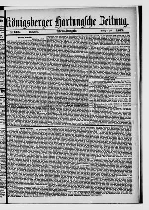 Königsberger Hartungsche Zeitung vom 06.07.1877