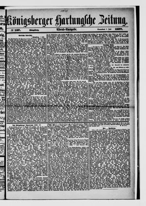 Königsberger Hartungsche Zeitung on Jul 7, 1877