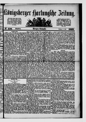 Königsberger Hartungsche Zeitung on Jul 10, 1877