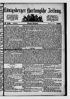 Königsberger Hartungsche Zeitung on Jul 11, 1877