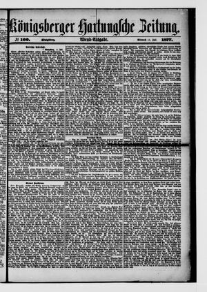 Königsberger Hartungsche Zeitung on Jul 11, 1877