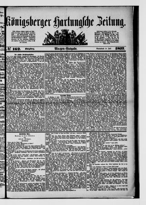 Königsberger Hartungsche Zeitung vom 14.07.1877