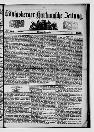 Königsberger Hartungsche Zeitung vom 15.07.1877
