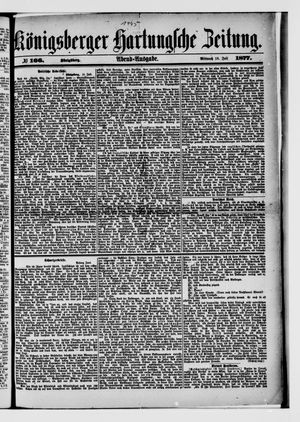 Königsberger Hartungsche Zeitung vom 18.07.1877
