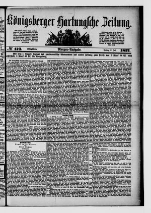 Königsberger Hartungsche Zeitung on Jul 27, 1877