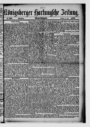 Königsberger Hartungsche Zeitung on Jul 31, 1877
