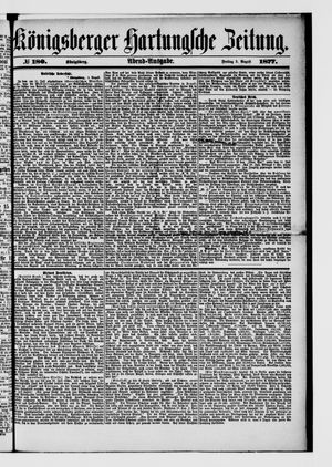Königsberger Hartungsche Zeitung on Aug 3, 1877