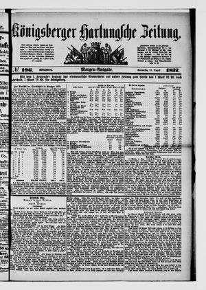 Königsberger Hartungsche Zeitung vom 23.08.1877