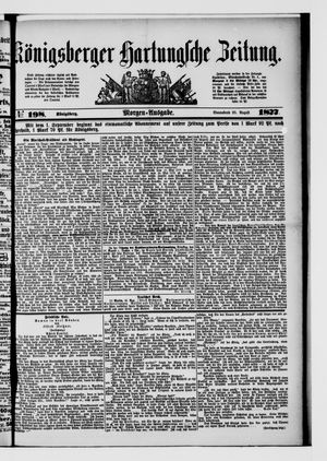 Königsberger Hartungsche Zeitung on Aug 25, 1877
