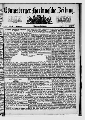 Königsberger Hartungsche Zeitung on Oct 5, 1877