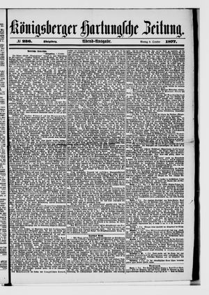 Königsberger Hartungsche Zeitung on Oct 8, 1877