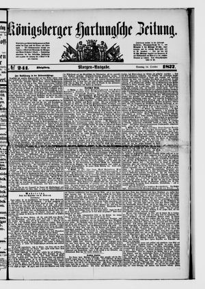 Königsberger Hartungsche Zeitung vom 14.10.1877