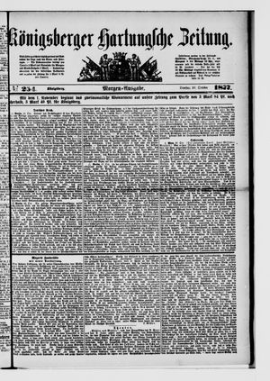 Königsberger Hartungsche Zeitung on Oct 30, 1877