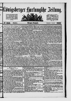Königsberger Hartungsche Zeitung vom 03.11.1877