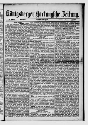 Königsberger Hartungsche Zeitung on Nov 8, 1877