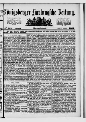 Königsberger Hartungsche Zeitung on Nov 23, 1877