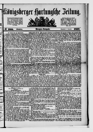 Königsberger Hartungsche Zeitung on Dec 8, 1877