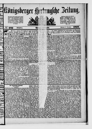 Königsberger Hartungsche Zeitung vom 19.12.1877