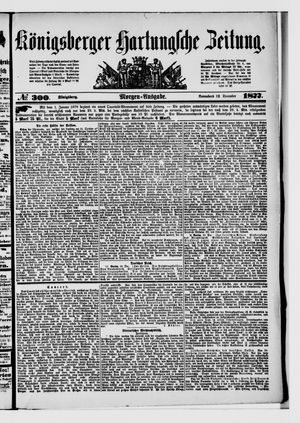 Königsberger Hartungsche Zeitung vom 22.12.1877
