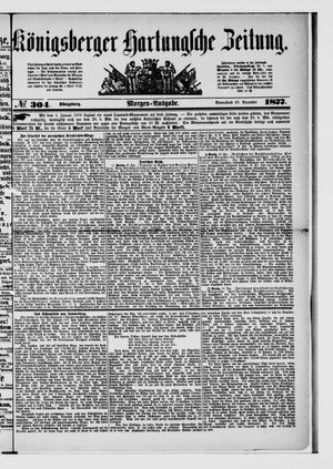 Königsberger Hartungsche Zeitung vom 29.12.1877