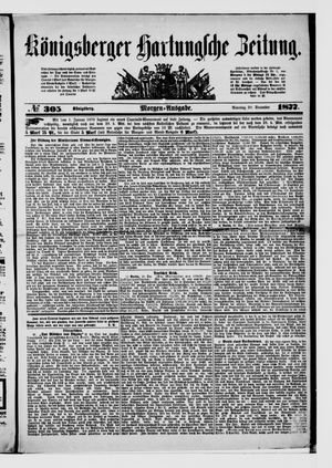 Königsberger Hartungsche Zeitung vom 30.12.1877