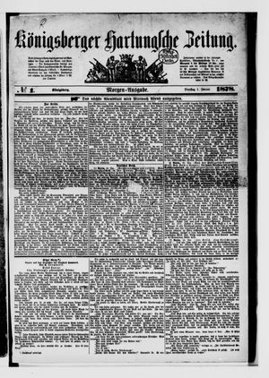 Königsberger Hartungsche Zeitung on Jan 1, 1878