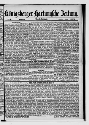 Königsberger Hartungsche Zeitung on Jan 5, 1878