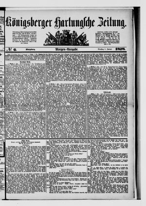 Königsberger Hartungsche Zeitung vom 08.01.1878