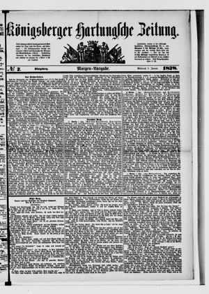 Königsberger Hartungsche Zeitung vom 09.01.1878