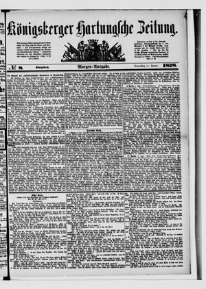 Königsberger Hartungsche Zeitung on Jan 10, 1878