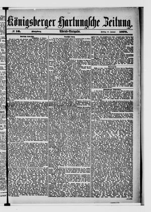Königsberger Hartungsche Zeitung vom 18.01.1878