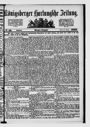 Königsberger Hartungsche Zeitung vom 23.01.1878