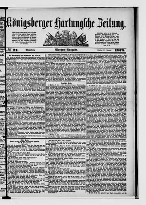 Königsberger Hartungsche Zeitung vom 25.01.1878