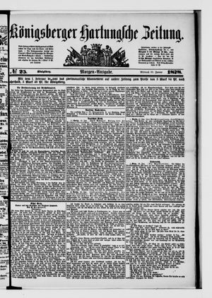 Königsberger Hartungsche Zeitung vom 30.01.1878