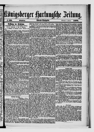 Königsberger Hartungsche Zeitung vom 06.02.1878