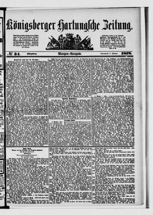 Königsberger Hartungsche Zeitung on Feb 9, 1878