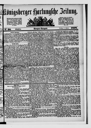 Königsberger Hartungsche Zeitung on Feb 12, 1878