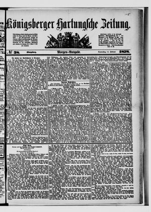 Königsberger Hartungsche Zeitung on Feb 14, 1878