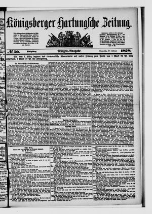 Königsberger Hartungsche Zeitung on Feb 28, 1878