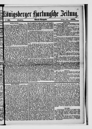 Königsberger Hartungsche Zeitung vom 08.03.1878