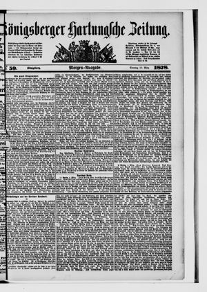 Königsberger Hartungsche Zeitung on Mar 10, 1878