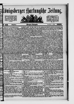 Königsberger Hartungsche Zeitung vom 14.03.1878