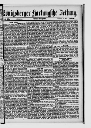Königsberger Hartungsche Zeitung vom 14.03.1878