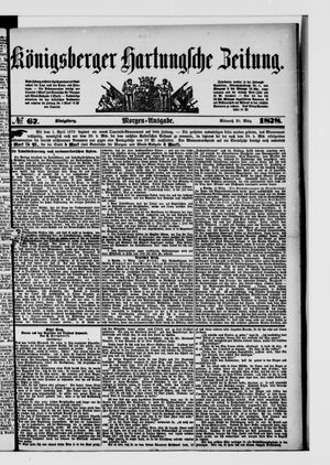 Königsberger Hartungsche Zeitung vom 20.03.1878