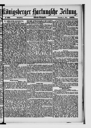 Königsberger Hartungsche Zeitung on Mar 21, 1878
