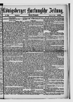 Königsberger Hartungsche Zeitung vom 29.03.1878
