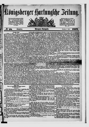 Königsberger Hartungsche Zeitung on Apr 2, 1878